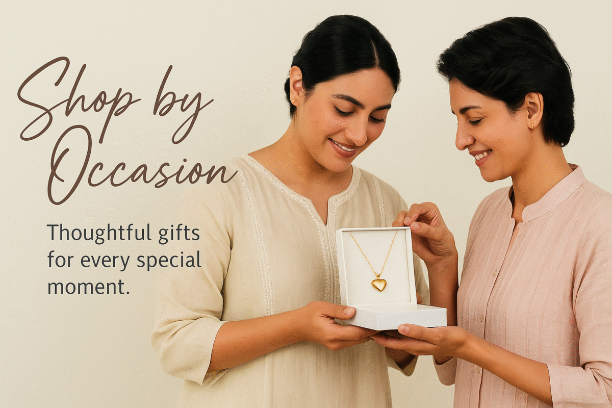"Jewelry gifts for every special occasion from Wearblush | Thoughtful heart-shaped necklace"